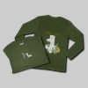 420 with Griffin - Playera Manga Larga Verde - Image 6